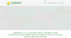 Desktop Screenshot of narenco.com